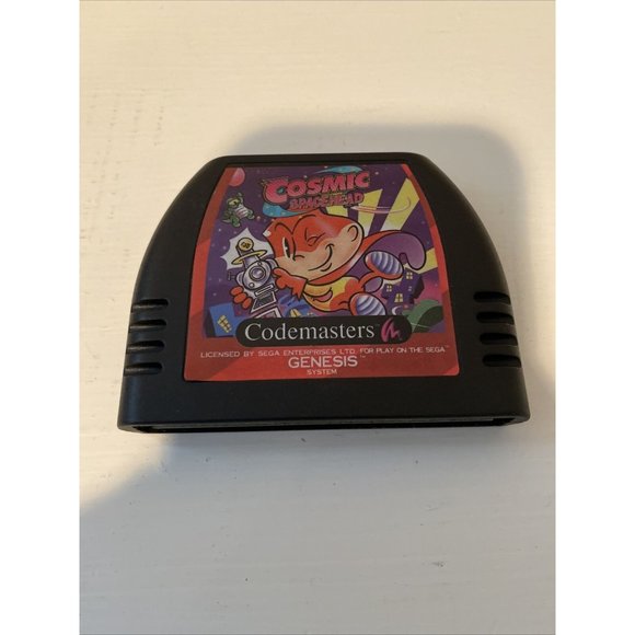 Cosmic Spacehead (Sega Genesis, 1993) Video Game Case No Manual Tested - Picture 5 of 6